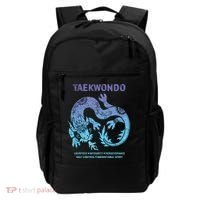 Taekwondo TKD Tae Kwon Do Dragon Art Martial Arts Graphic Backpack thumb 0