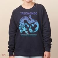 Taekwondo TKD Tae Kwon Do Dragon Art Martial Arts Graphic Women's Sweatshirt thumb 0
