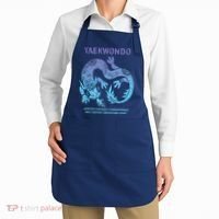 Taekwondo TKD Tae Kwon Do Dragon Art Martial Arts Graphic Apron thumb 2