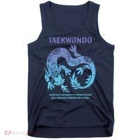 Taekwondo TKD Tae Kwon Do Dragon Art Martial Arts Graphic Tank Top thumb 0