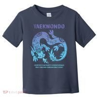 Taekwondo TKD Tae Kwon Do Dragon Art Martial Arts Graphic Toddler T-Shirt thumb 0