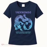 Taekwondo TKD Tae Kwon Do Dragon Art Martial Arts Graphic Women's T-Shirt thumb 0