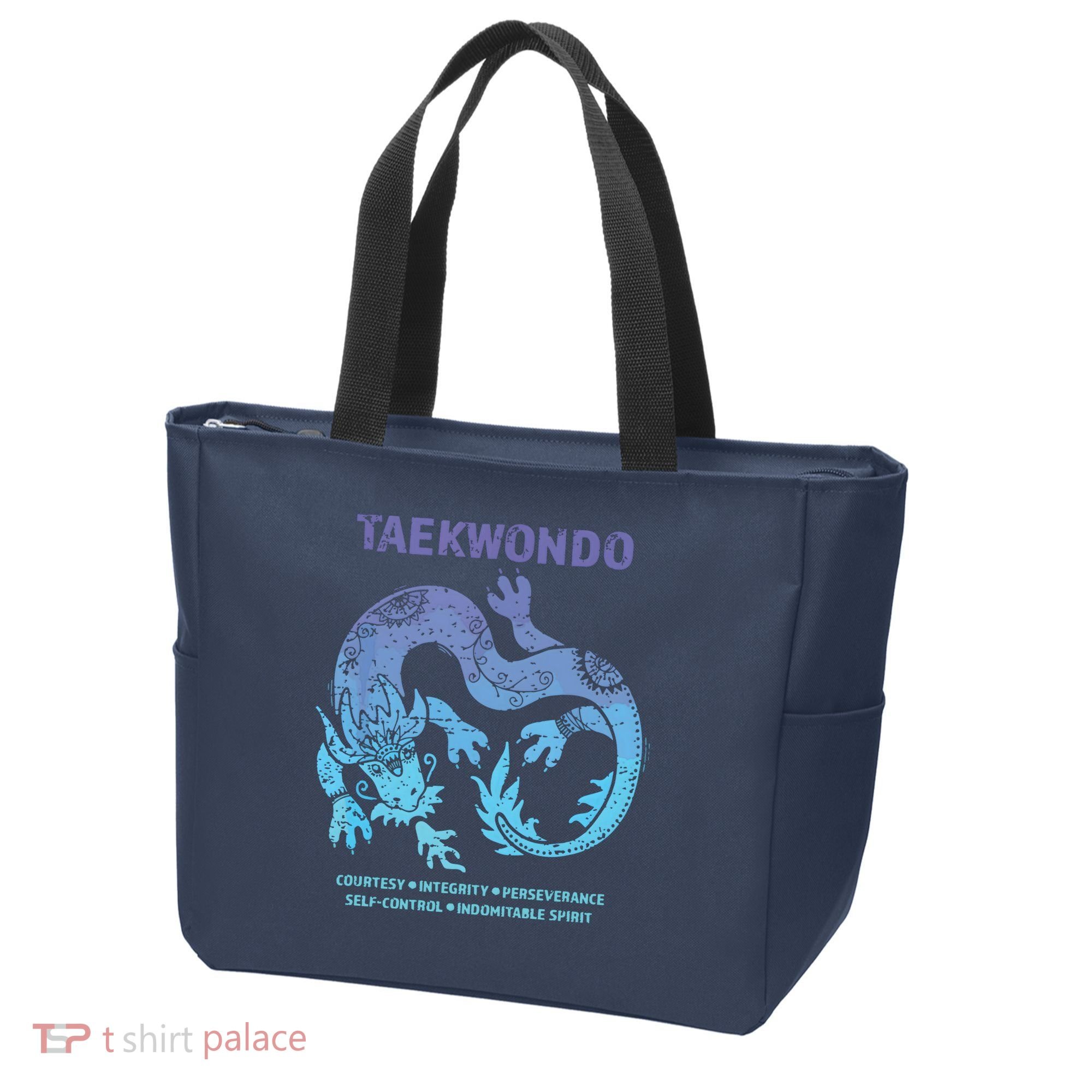 Taekwondo TKD Tae Kwon Do Dragon Art Martial Arts Graphic Tote Bag