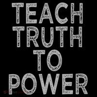 Teach Truth To Power Ornament thumb 1