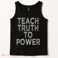 Teach Truth To Power Tank Top thumb 2