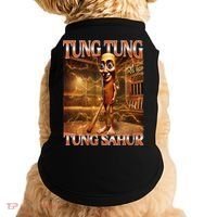 Tung Tung Tung Sahur Funny Brainrot Meme Italian Doggie Tank thumb 0
