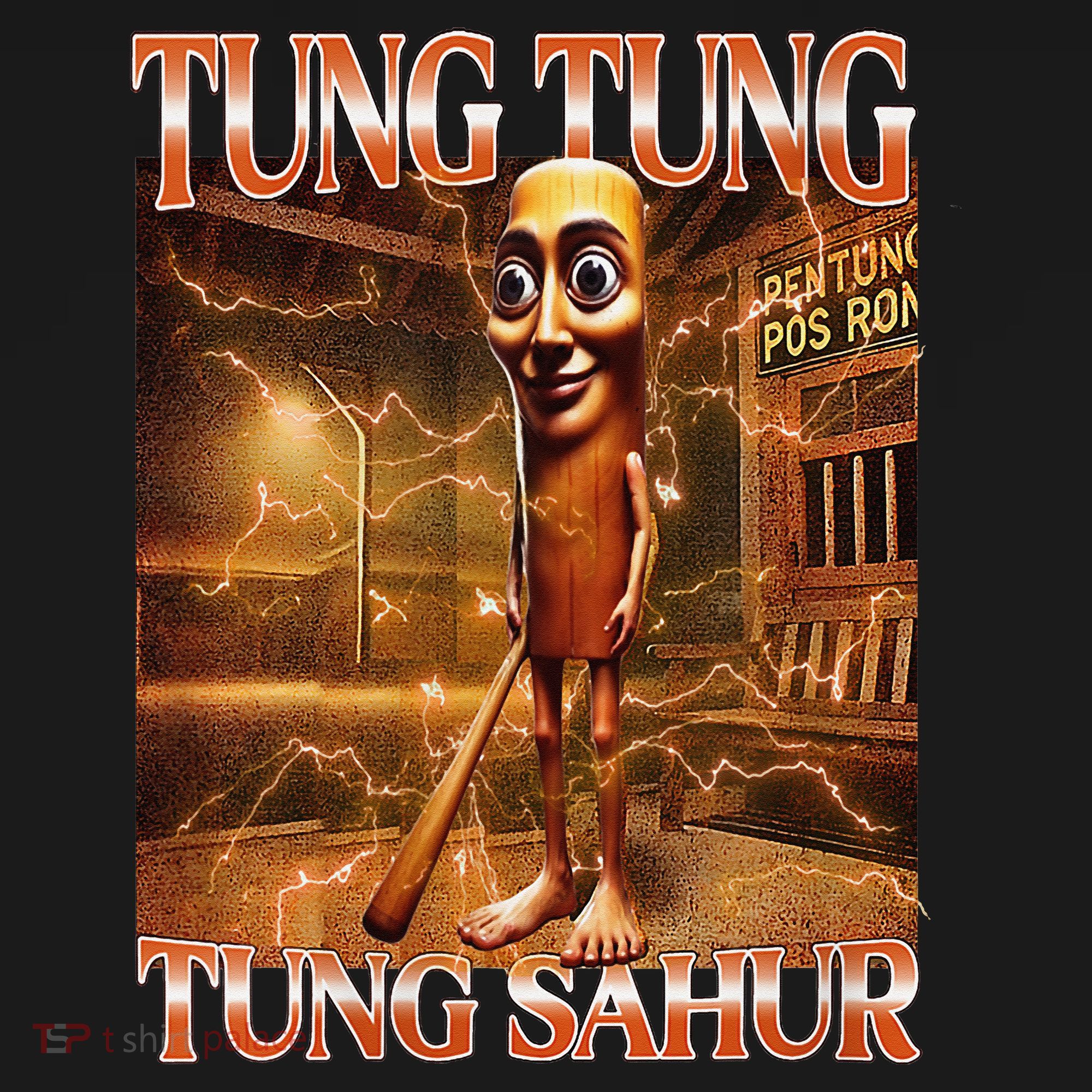 Tung Tung Tung Sahur Funny Brainrot Meme Italian Coaster