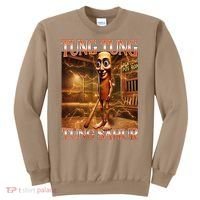 Tung Tung Tung Sahur Funny Brainrot Meme Italian Sweatshirt thumb 0