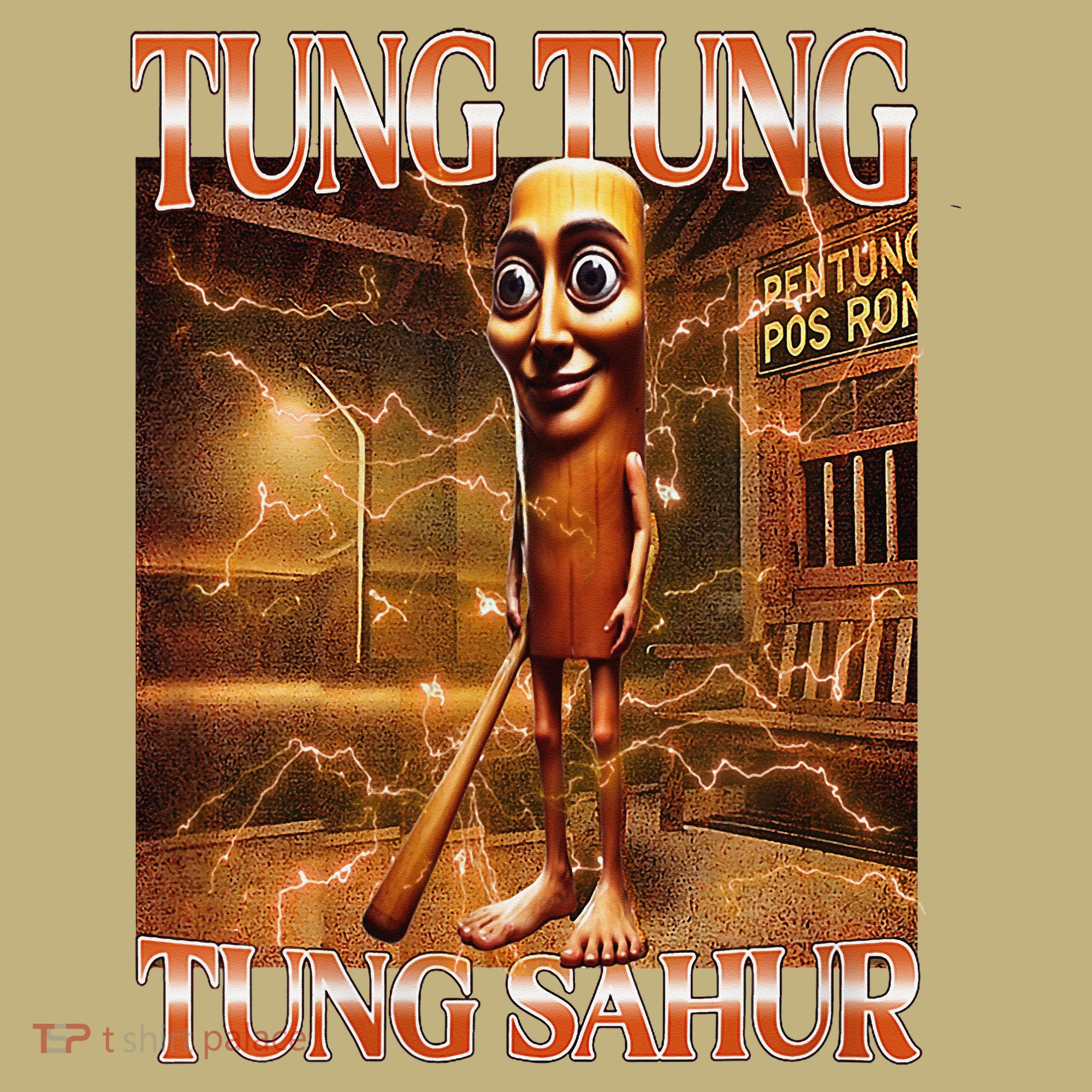 Tung Tung Tung Sahur Funny Brainrot Meme Italian Mousepad