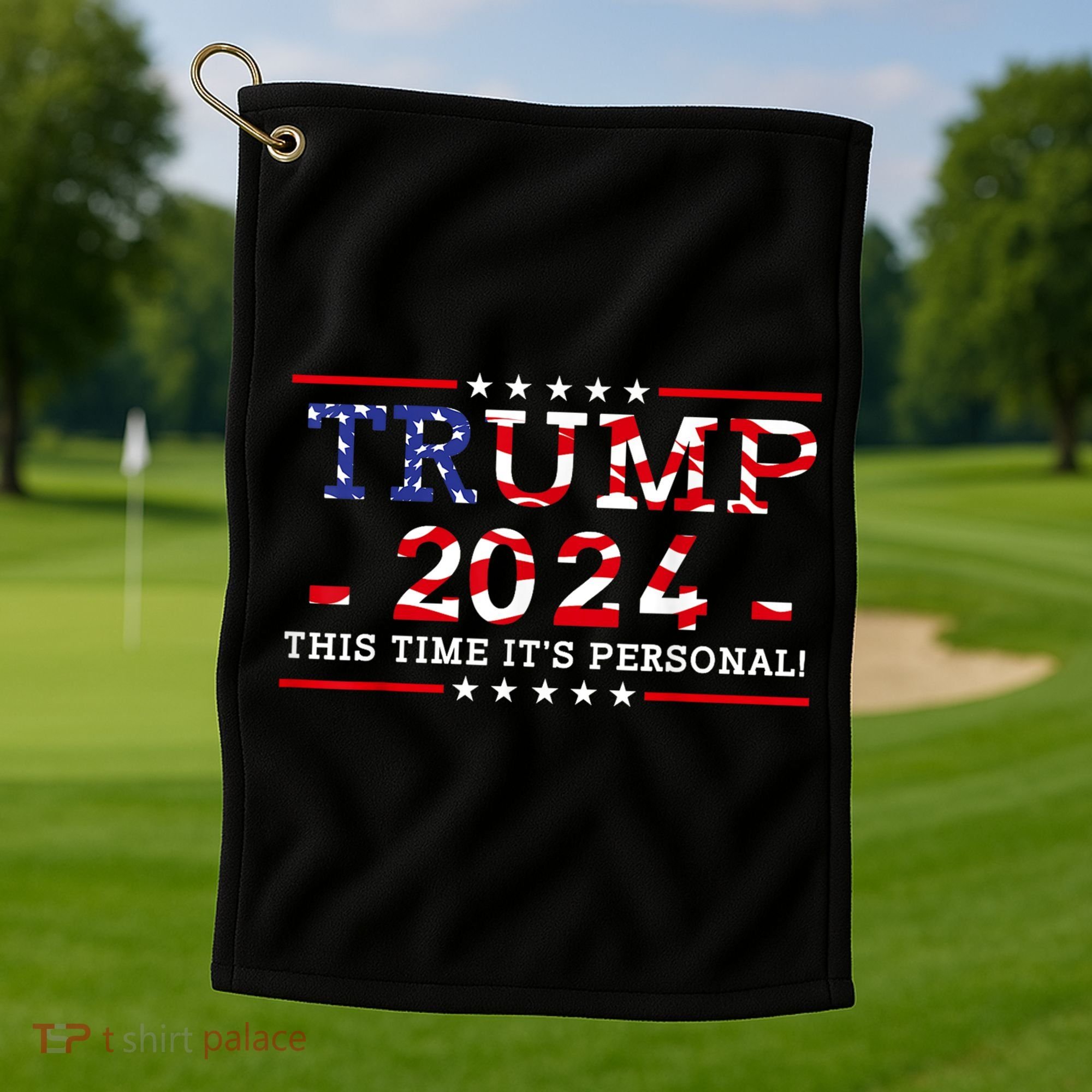 This Time Trump 2024 Golf Towel