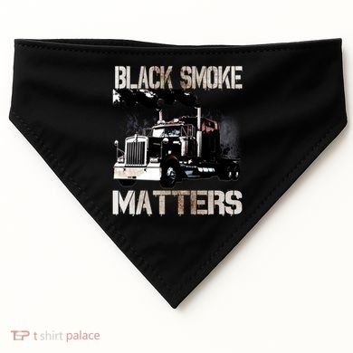 Trucker Tractor Trailer 18 Wheeler Design Gift USA-Made Doggie Bandana