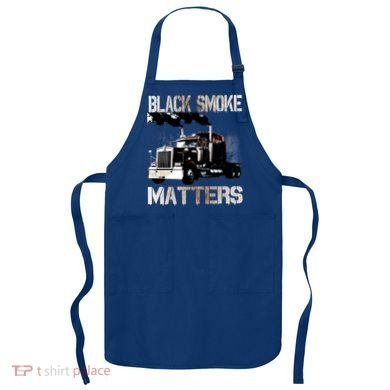 Trucker Tractor Trailer 18 Wheeler Design Gift Apron