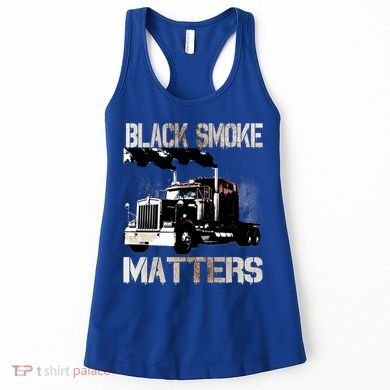 Trucker Tractor Trailer 18 Wheeler Design Gift Women's Tank Top