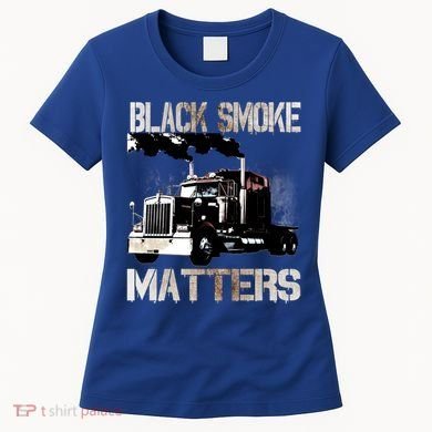 Trucker Tractor Trailer 18 Wheeler Design Gift Women's T-Shirt