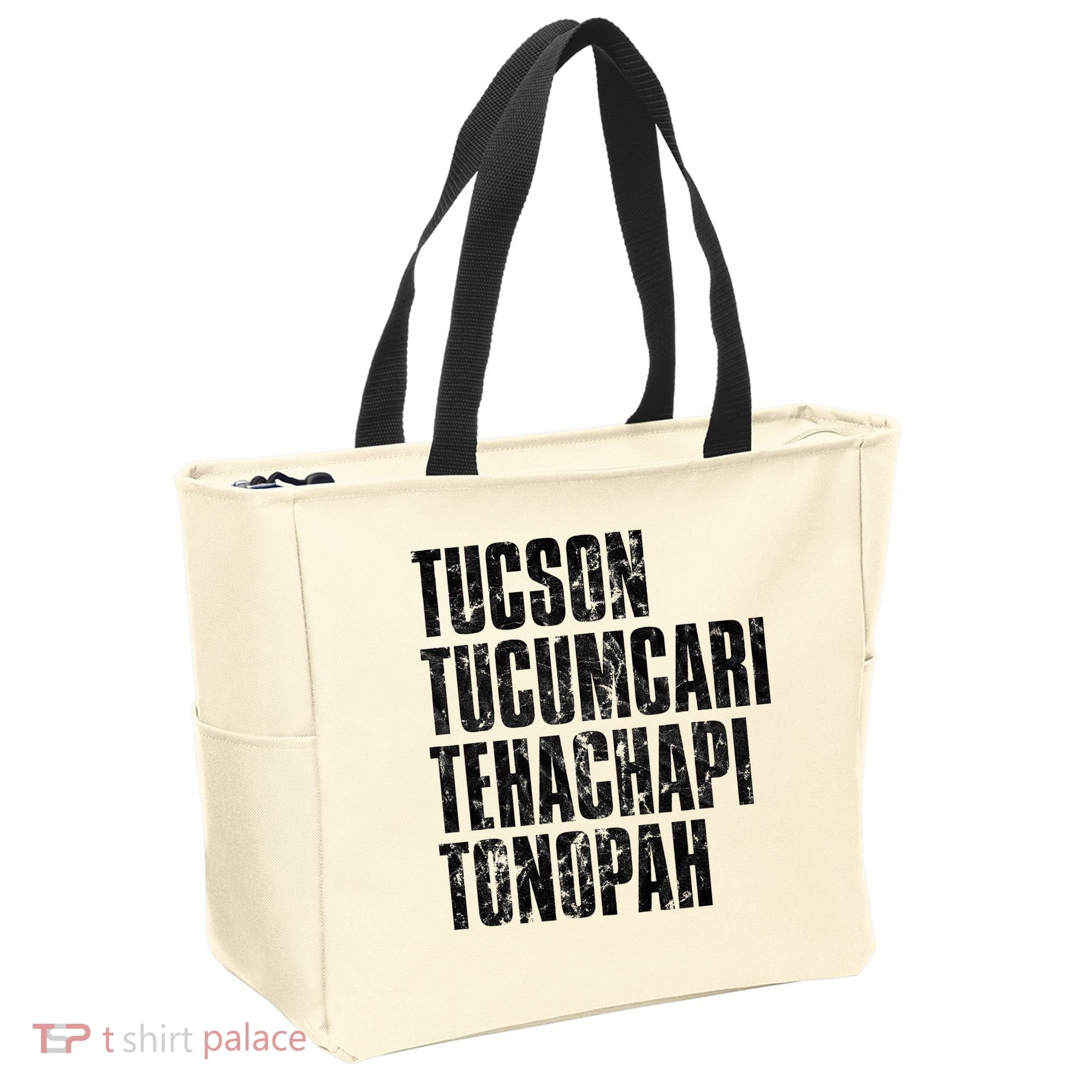 Tucson Tucumcari Tehachapi Tonapah Tourist Tote Bag