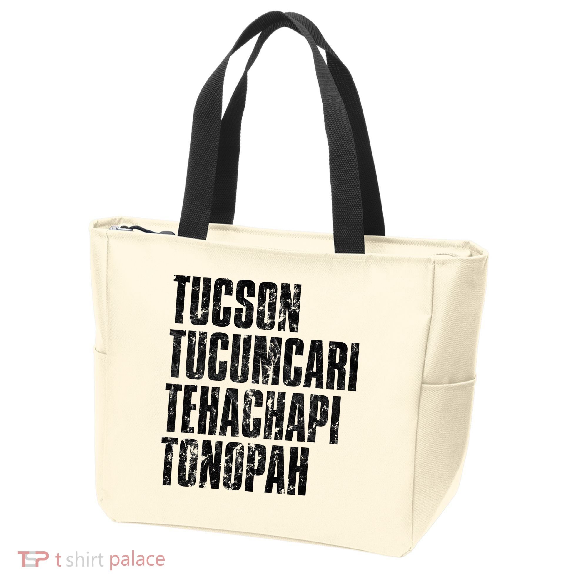 Tucson Tucumcari Tehachapi Tonapah Tourist Tote Bag