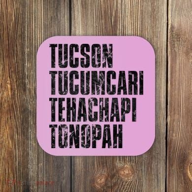 Tucson Tucumcari Tehachapi Tonapah Tourist Coaster