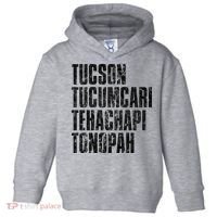 Tucson Tucumcari Tehachapi Tonapah Tourist Toddler Hoodie thumb 0