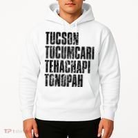 Tucson Tucumcari Tehachapi Tonapah Tourist Hoodie thumb 2
