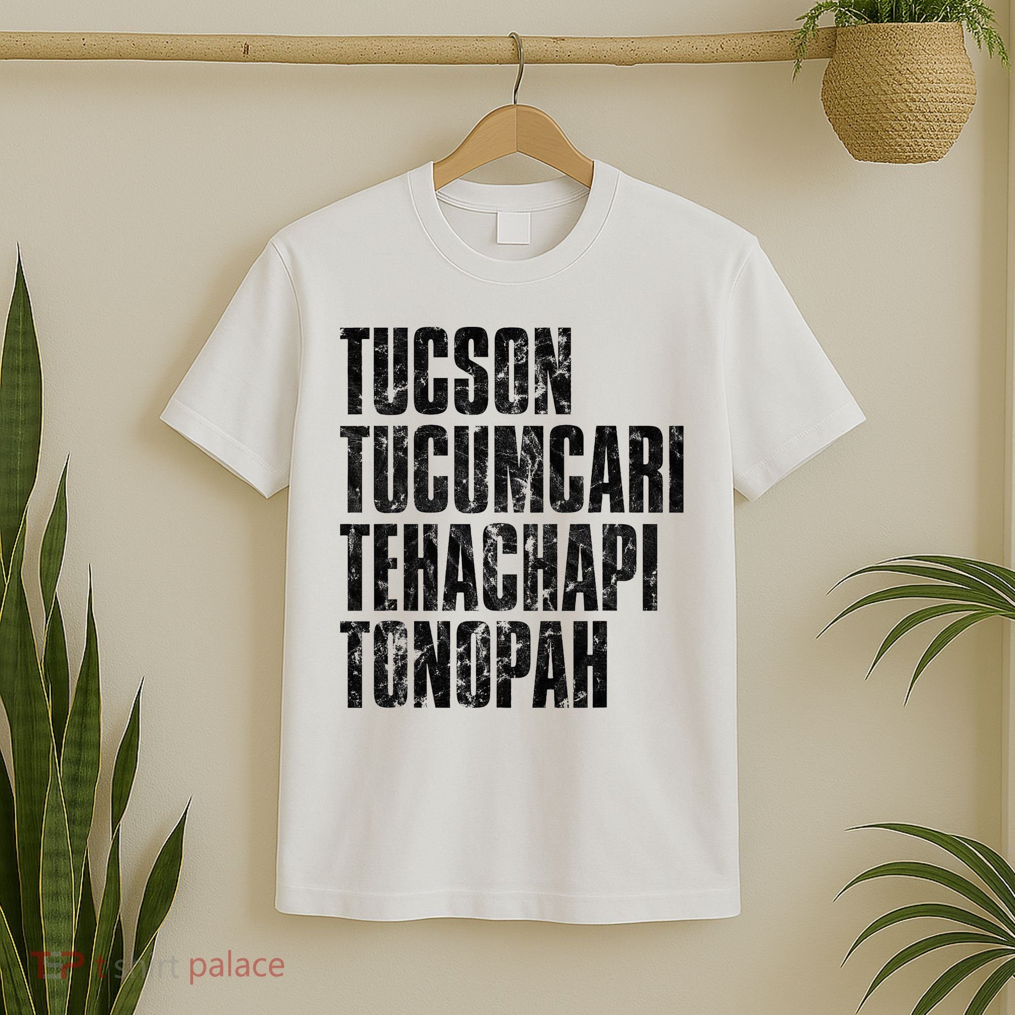 Tucson Tucumcari Tehachapi Tonapah Tourist T-Shirt