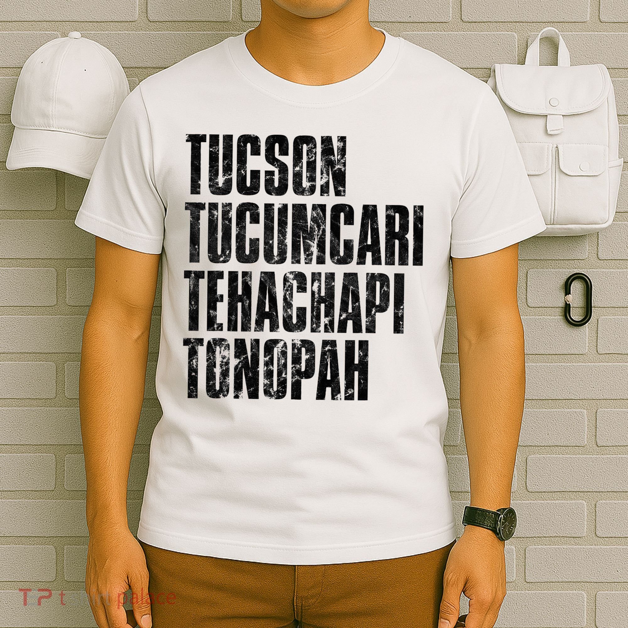Tucson Tucumcari Tehachapi Tonapah Tourist T-Shirt