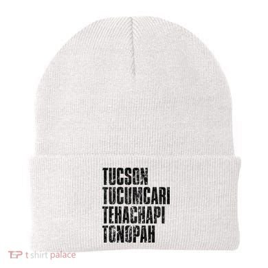 Tucson Tucumcari Tehachapi Tonapah Tourist Beanie