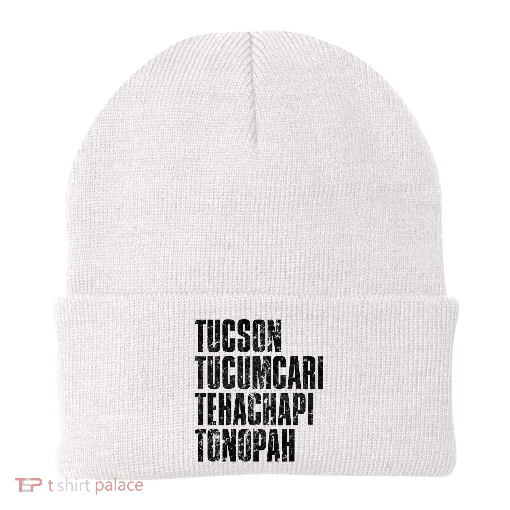 Tucson Tucumcari Tehachapi Tonapah Tourist Beanie