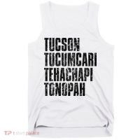 Tucson Tucumcari Tehachapi Tonapah Tourist Tank Top thumb 0