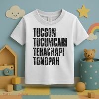 Tucson Tucumcari Tehachapi Tonapah Tourist Toddler T-Shirt thumb 3