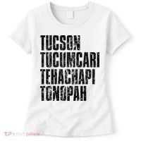 Tucson Tucumcari Tehachapi Tonapah Tourist Women's T-Shirt thumb 0