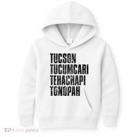 Tucson Tucumcari Tehachapi Tonapah Tourist Kids Hoodie thumb 0