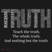 Teach The Truth The Whole Truth And Nothing But The Truth Cool Gift Women's Hoodie thumb 2