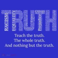 Teach The Truth The Whole Truth And Nothing But The Truth Cool Gift Mousepad thumb 1