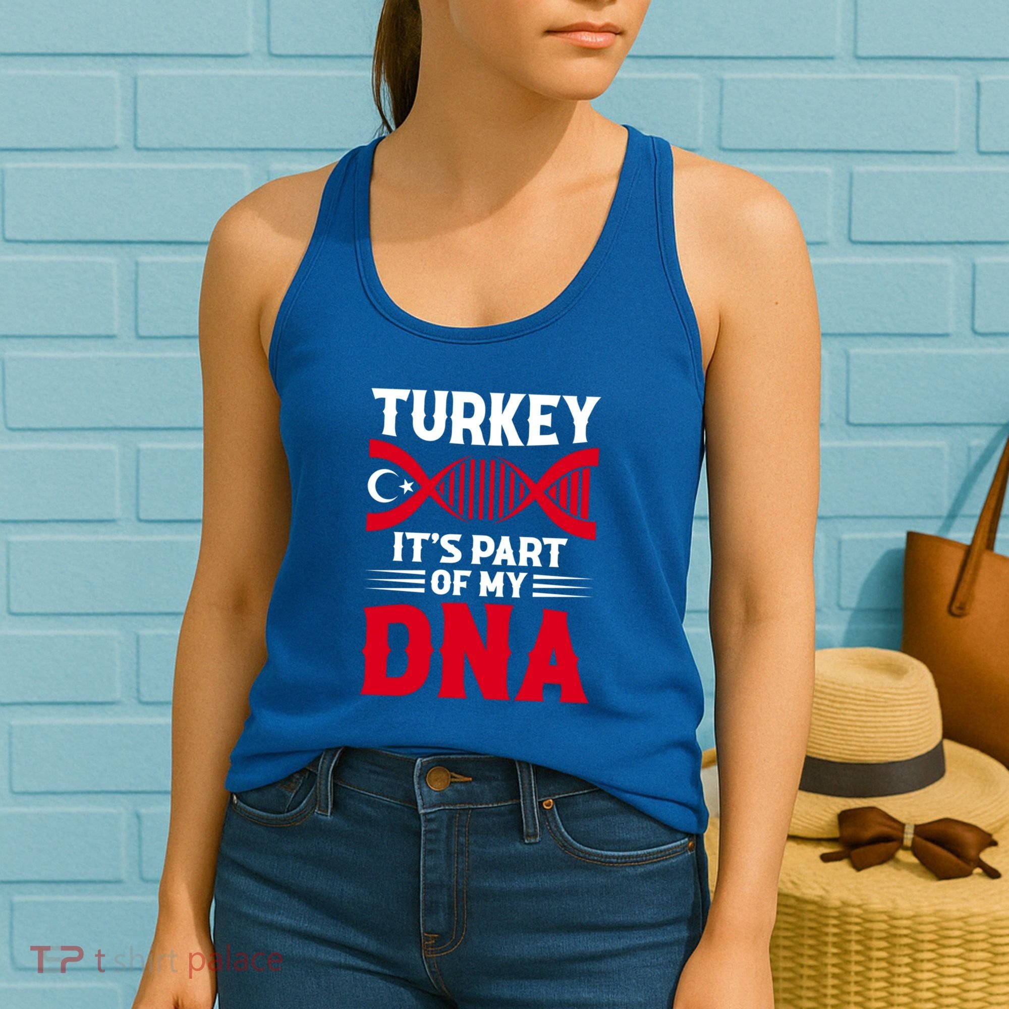 TüRkiye Turkey Turkiye Turkish Flag Funny Gift Women's Tank Top