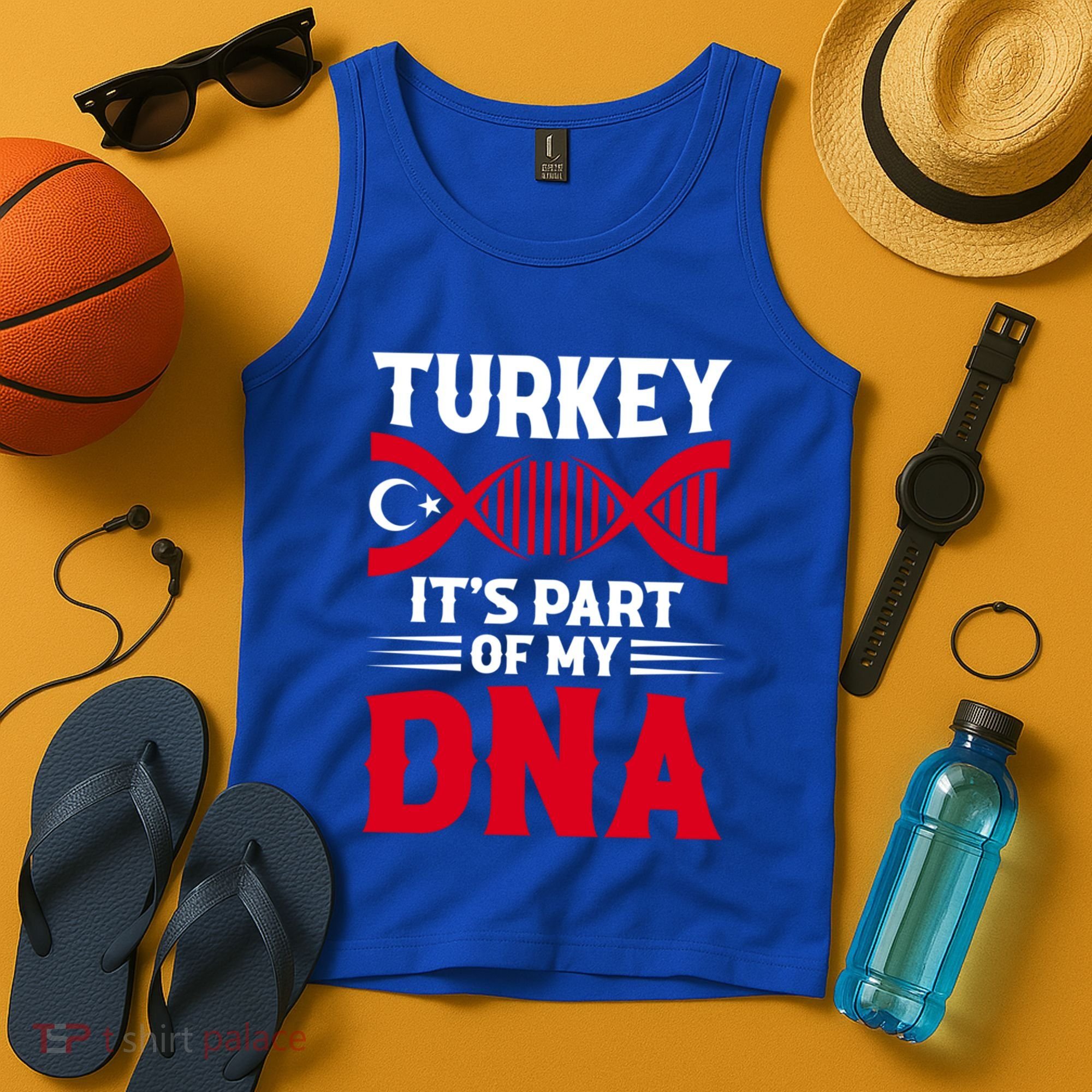 TüRkiye Turkey Turkiye Turkish Flag Funny Gift Tank Top