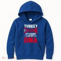 TüRkiye Turkey Turkiye Turkish Flag Funny Gift Kids Hoodie thumb 0