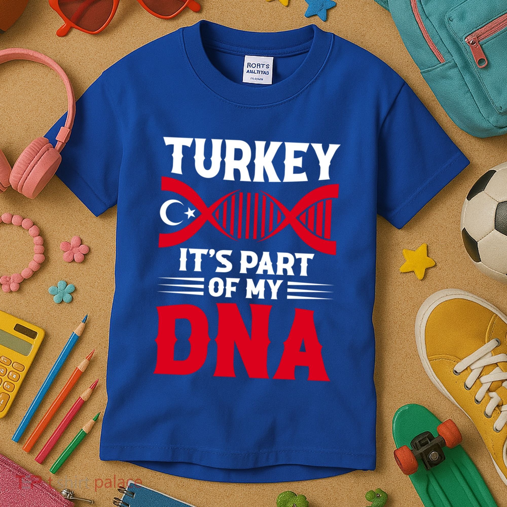 TüRkiye Turkey Turkiye Turkish Flag Funny Gift Kids T-Shirt
