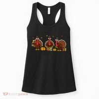 Thankful Teacher Turkey Thanksgiving Shirts Women's Tank Top thumb 0