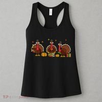 Thankful Teacher Turkey Thanksgiving Shirts Women's Tank Top thumb 3