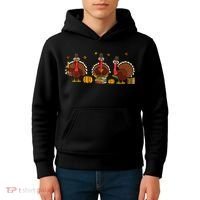Thankful Teacher Turkey Thanksgiving Shirts Kids Hoodie thumb 4