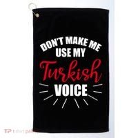 TüRkiye Turkey Turkiye Turkish Flag Gift Golf Towel thumb 0