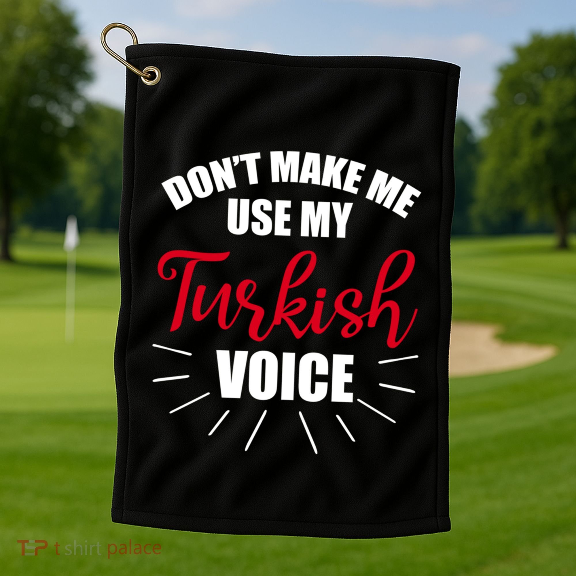 TüRkiye Turkey Turkiye Turkish Flag Gift Golf Towel