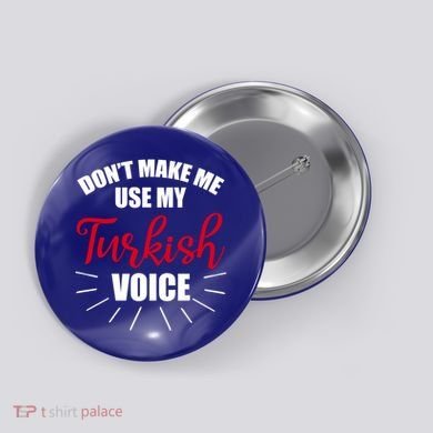 TüRkiye Turkey Turkiye Turkish Flag Gift Button