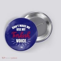 TüRkiye Turkey Turkiye Turkish Flag Gift Button thumb 0