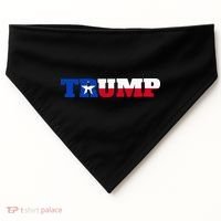 Texas Trump Texans For Trump USA-Made Doggie Bandana thumb 0