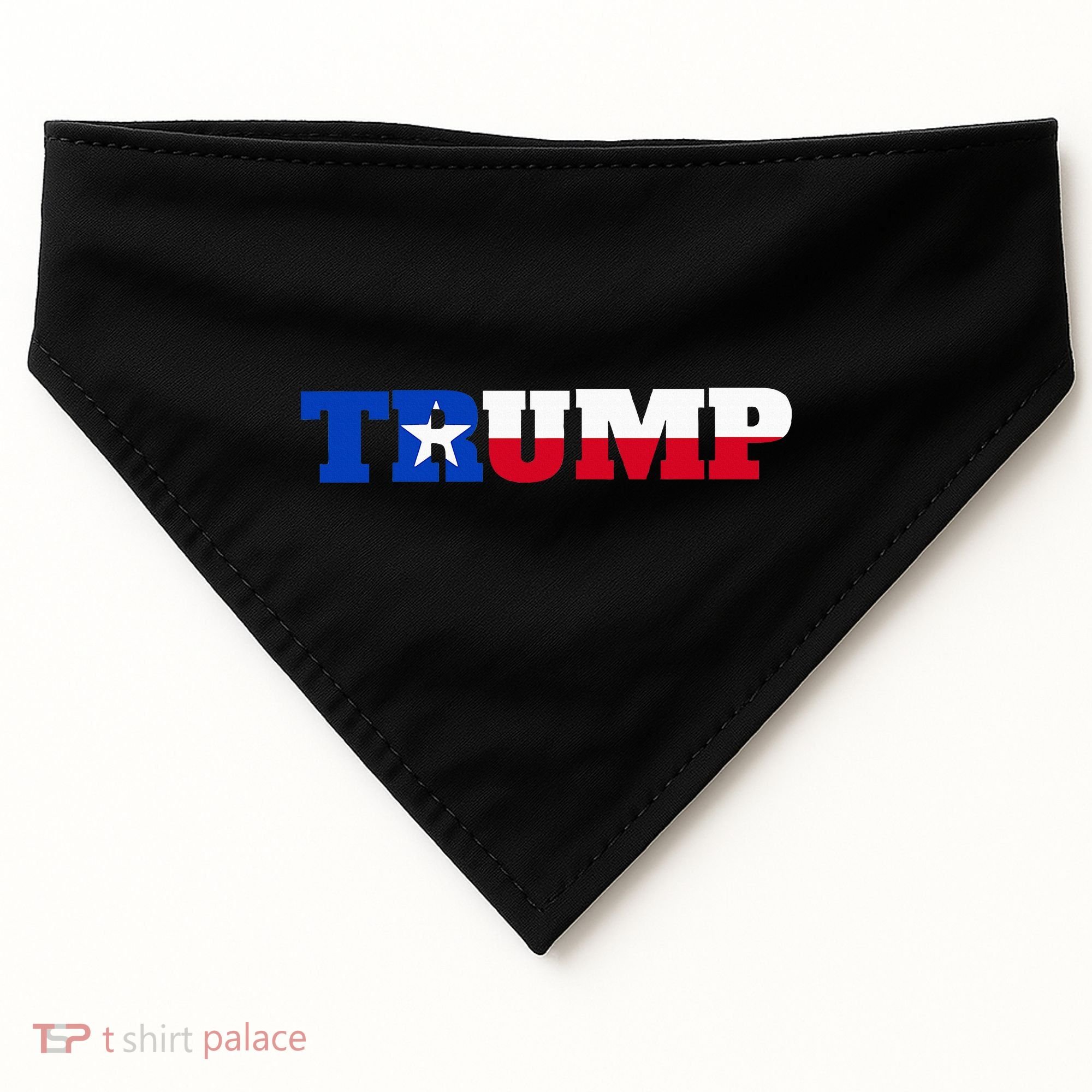 Texas Trump Texans For Trump USA-Made Doggie Bandana