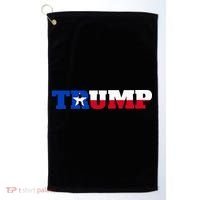 Texas Trump Texans For Trump Golf Towel thumb 0