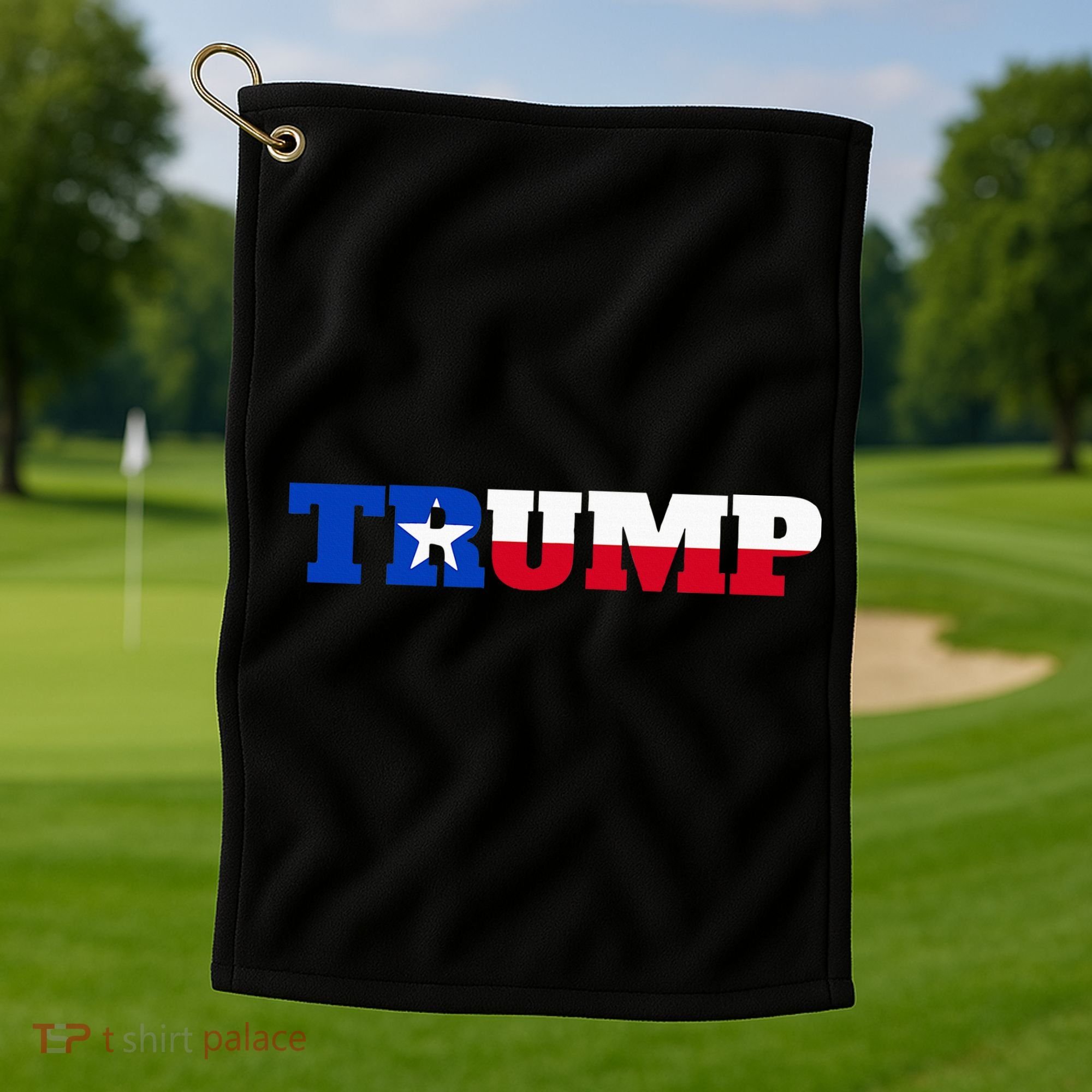 Texas Trump Texans For Trump Golf Towel
