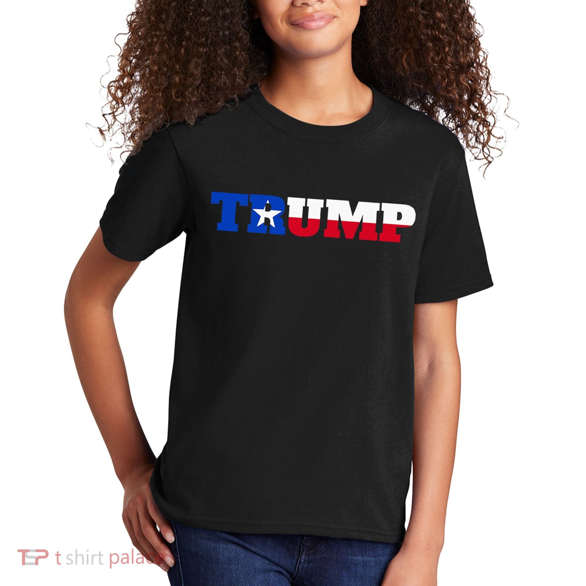 Texas Trump Texans For Trump Kids T-Shirt