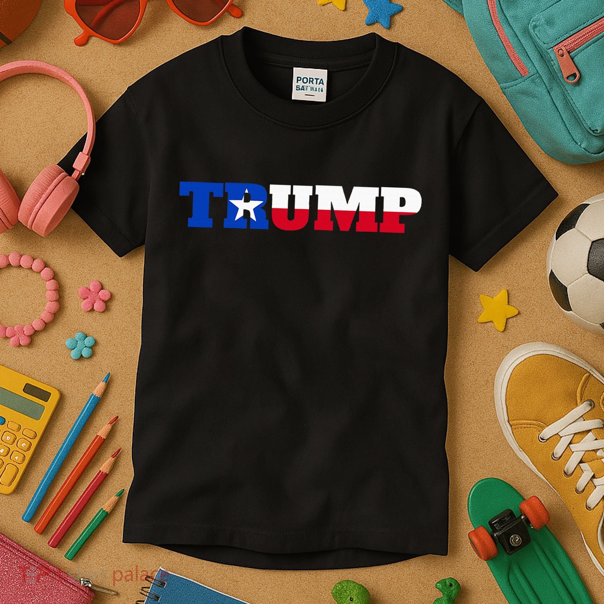 Texas Trump Texans For Trump Kids T-Shirt